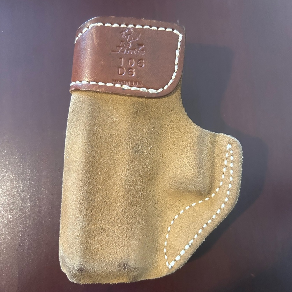 DeSantis Brown Suede Holster